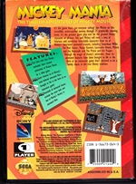 Mickey Mania The Timeless Adventures of Mickey Mouse Back CoverThumbnail
